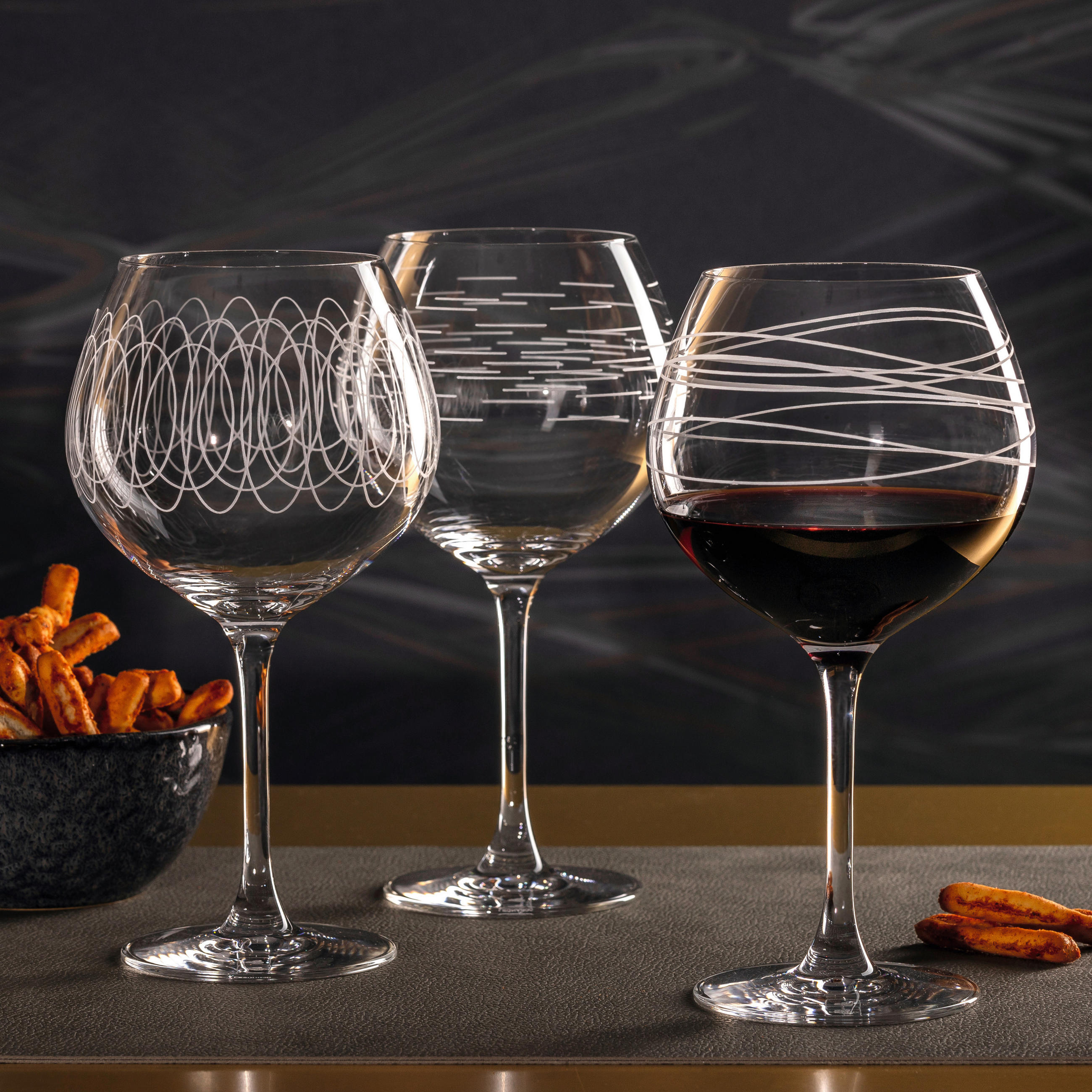 GLÄSERSET CASELLA 6-teilig  - Transparent, LIFESTYLE, Glas (630ml) - Leonardo