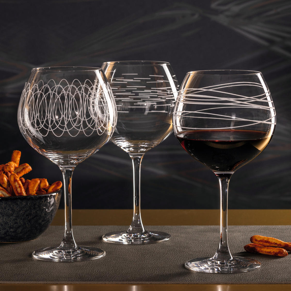 GLÄSERSET CASELLA 6-teilig  - Transparent, LIFESTYLE, Glas (630ml) - Leonardo