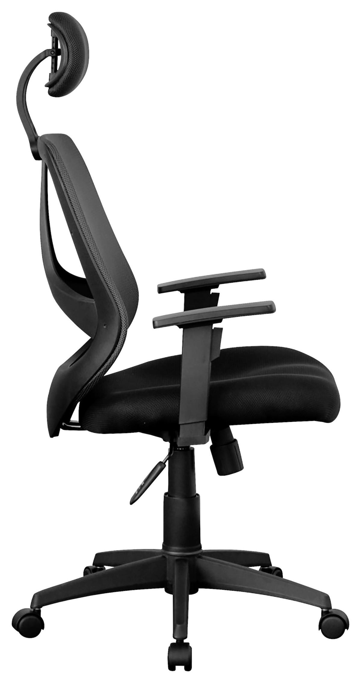 DREHSTUHL  in Netzbespannung, Webstoff  - Modern (61/127/57cm) - MID.YOU