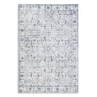 VINTAGE-TEPPICH 80/150 cm Imagination Creme, Hellblau, Dunkelblau rechteckig  - Creme/Dunkelblau, Basics, Kunststoff (80/150cm) - Elle Decoration