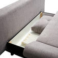 SCHLAFSOFA Webstoff Dunkelbraun  - Dunkelbraun/Buchefarben, KONVENTIONELL, Holz/Textil (205/86/94cm) - Carryhome