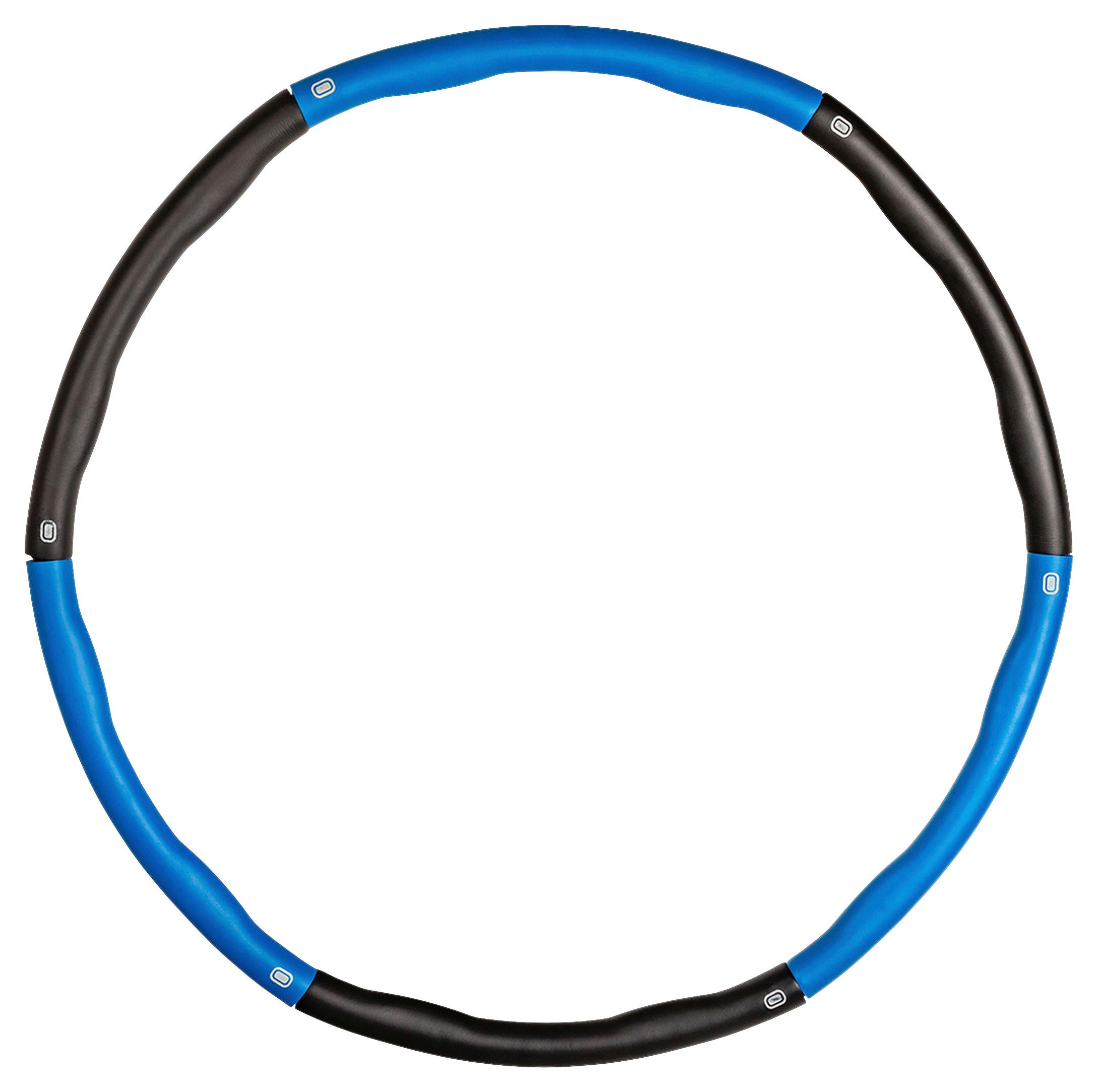 FITNESS HOOP 1.2 - Blau/Schwarz, KONVENTIONELL, Kunststoff (75 - 98cm) - Atrigo