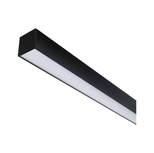 SCHIENENSYSTEM-EINSPEISER - Schwarz, Basics, Kunststoff/Metall (100/4/4cm) - Paulmann