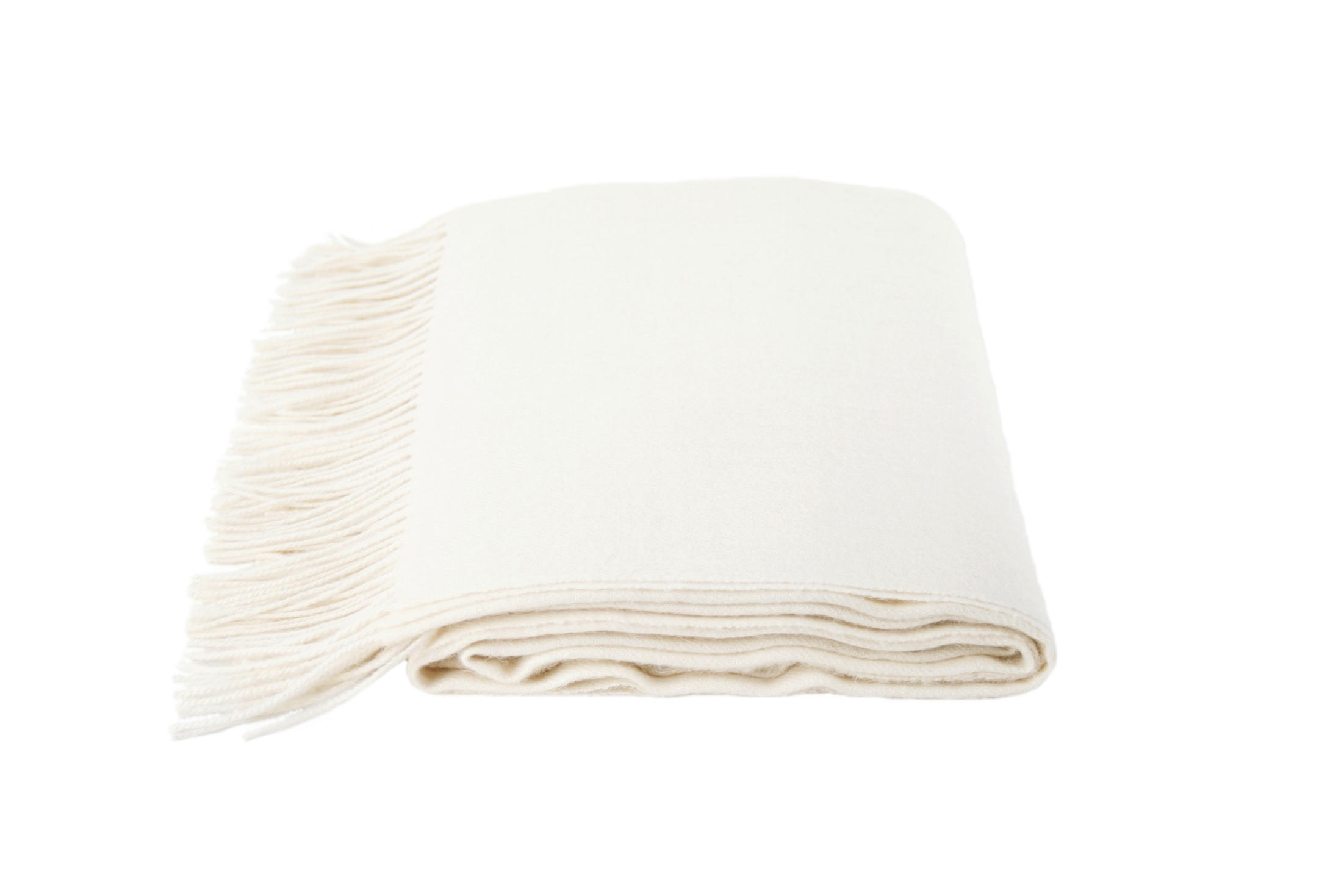 DECKE Classic Alpaca Weiß Classic Alpaca 130/200 cm - Naturfarben/Weiß, KONVENTIONELL, Textil (130/200cm) - Zoeppritz