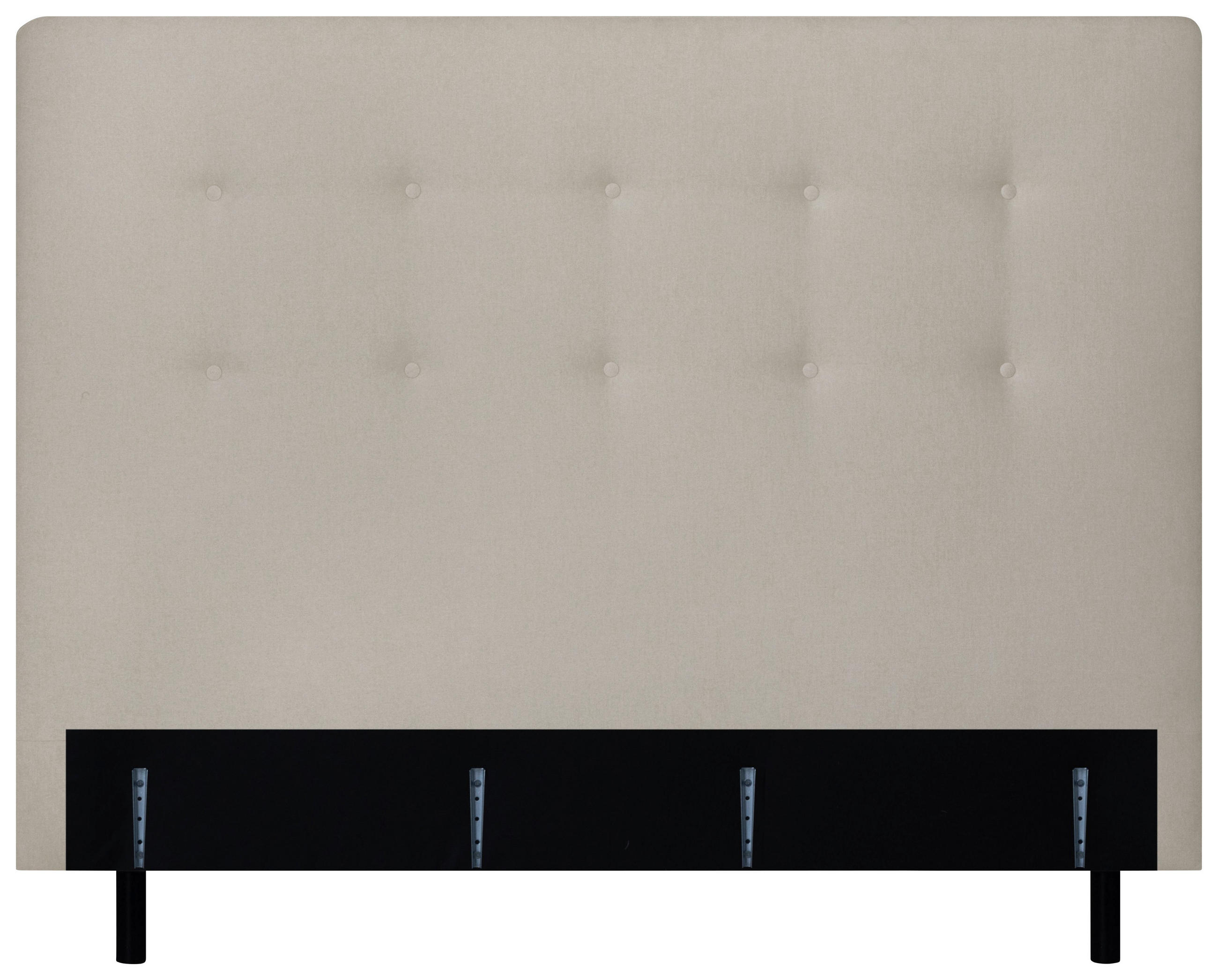 HUVUDGAVEL  - cremefärgad, Klassisk, trä/textil (182/133/11cm) - Ambiente
