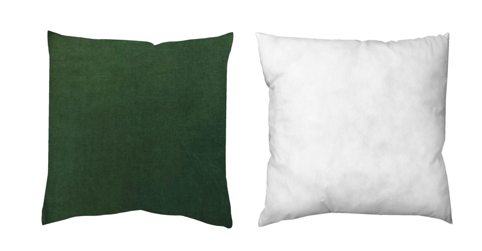 ZIERKISSEN  50/50 cm   - Grün, Basics, Textil (50/50cm)