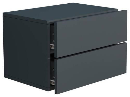 NACHTSCHRANK 45/30/32 cm  - Anthrazit, MODERN, Holzwerkstoff (45/30/32cm) - MID.YOU