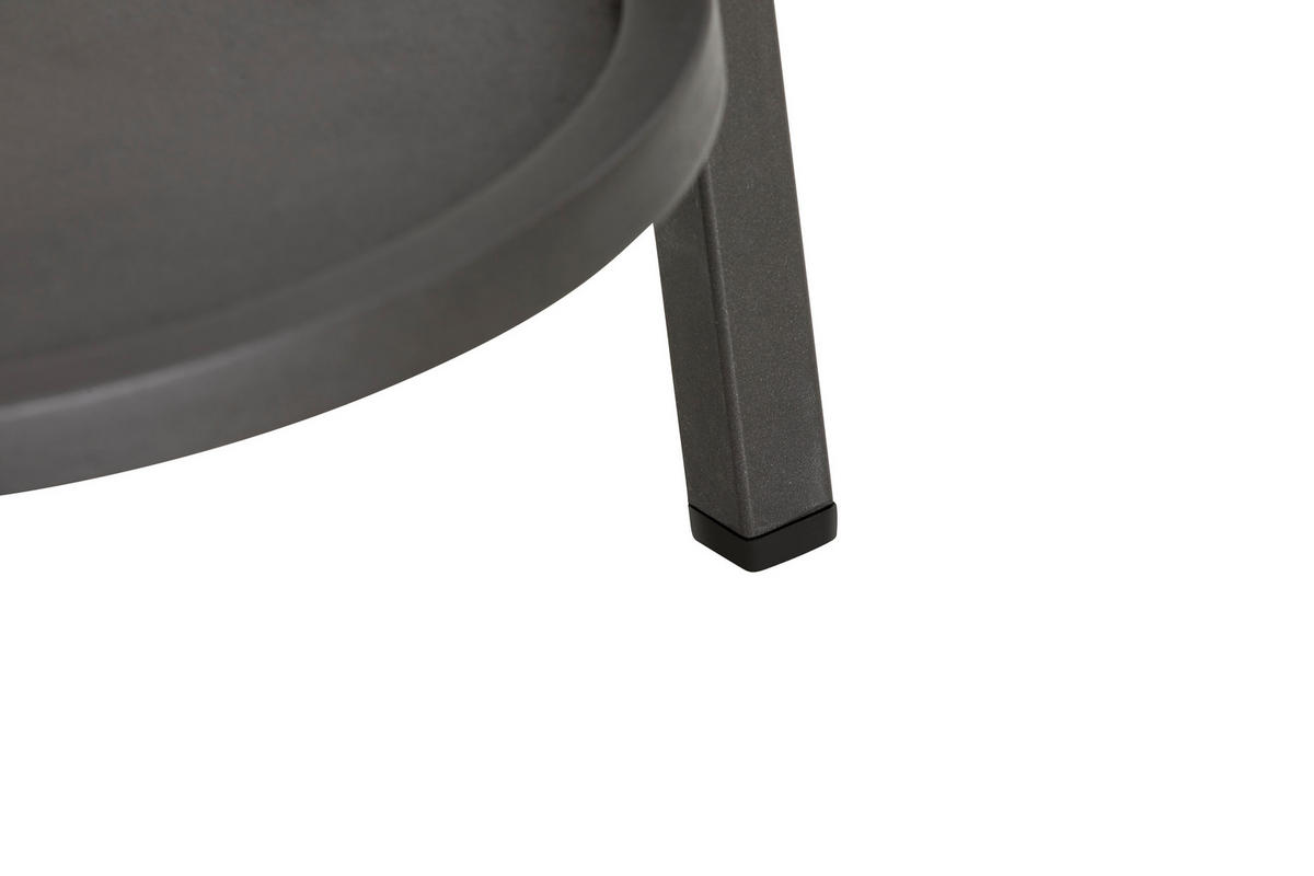 STANDSPIEGEL 60/180/27 cm, Anthrazit  - Anthrazit, Trend, Glas/Metall (60/180/27cm) - Livetastic