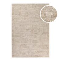 WEBTEPPICH  Wohnzimmer 80/150 cm Esprit Sandfarben rechteckig  - Sandfarben, Basics, Textil (80/150cm) - Esprit