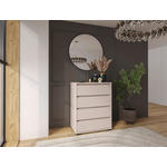 KOMMODE  in 80,1/102,8/48 cm  - Kaschmir/Anthrazit, Design, Holzwerkstoff/Kunststoff (80,1/102,8/48cm) - Carryhome