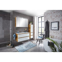 BADEZIMMER  in 105,5 cm  - Weiß, Design, Keramik/Holzwerkstoff (105,5cm) - Sadena