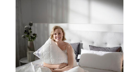 GANZJAHRESDECKE 140/200 cm - Weiß, Basics, Textil (140/200cm) - Sleeptex