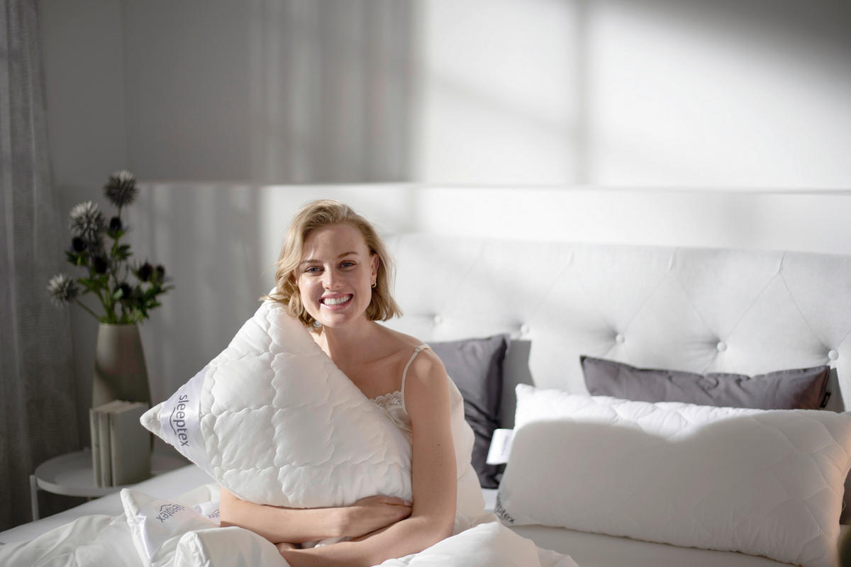 CELOROČNÍ PŘIKRÝVKA, 140/200 cm, peří, prachové peří - bílá, Basics, textil (140/200cm) - Sleeptex