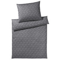 POSTELJINA Ornament 140/200 cm makosaten antracit, siva  - siva/antracit, Konvencionalno, tekstil/prirodni materijali (140/200cm) - Joop!