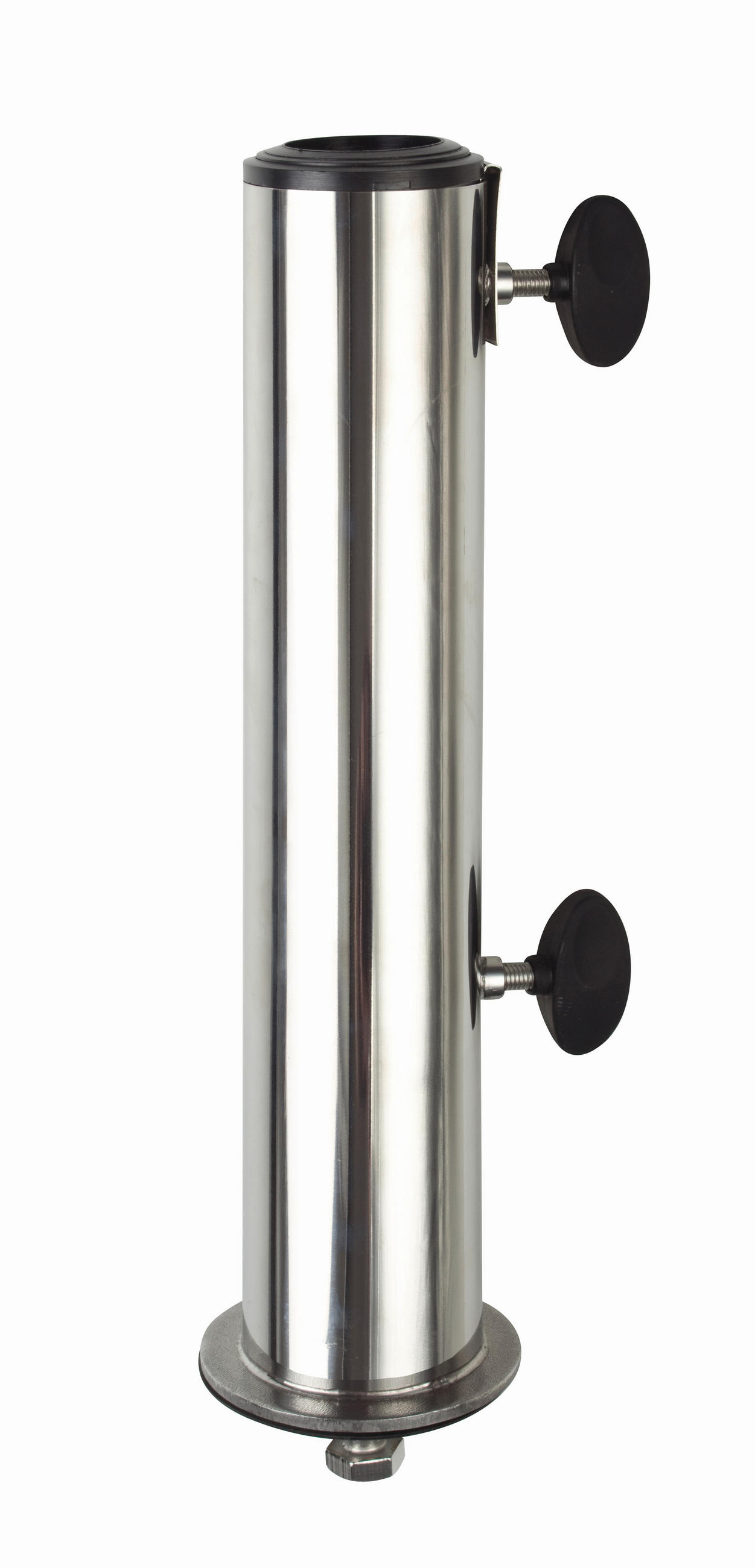 STANDROHR - Edelstahlfarben, Basics, Metall (5/34cm) - Doppler