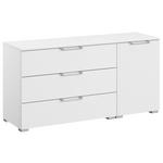 SIDEBOARD  in 120/61/42 cm  - Silberfarben/Alufarben, Design, Holzwerkstoff/Kunststoff (120/61/42cm) - Novel