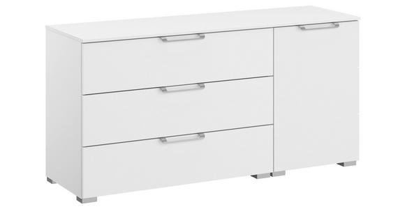 SIDEBOARD  120/61/42 cm 3 Schublade(n)  - Silberfarben/Alufarben, Design, Holzwerkstoff/Kunststoff (120/61/42cm) - Novel