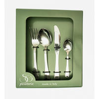 EVŐESZKÖZKÉSZLET 24 részes   - nemesacélszínű, Basics, fém (1kg)