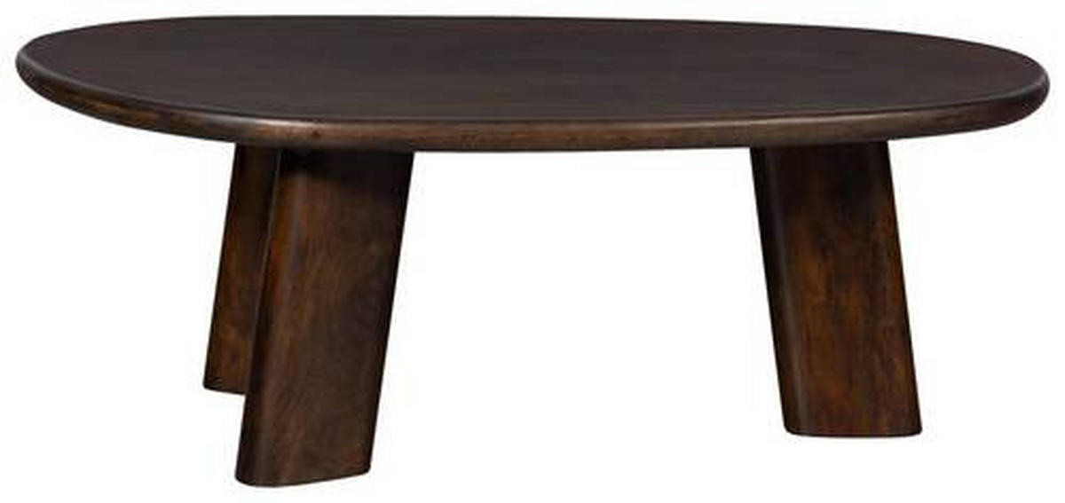 COUCHTISCH in Holz 110/60/40 cm  - Walnussfarben, Design, Holz (110/60/40cm) - Livetastic