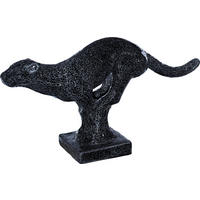 DEKORATIONSLEOPARD - svart, Lifestyle, glas (88/22/46,5cm) - Ambia Home