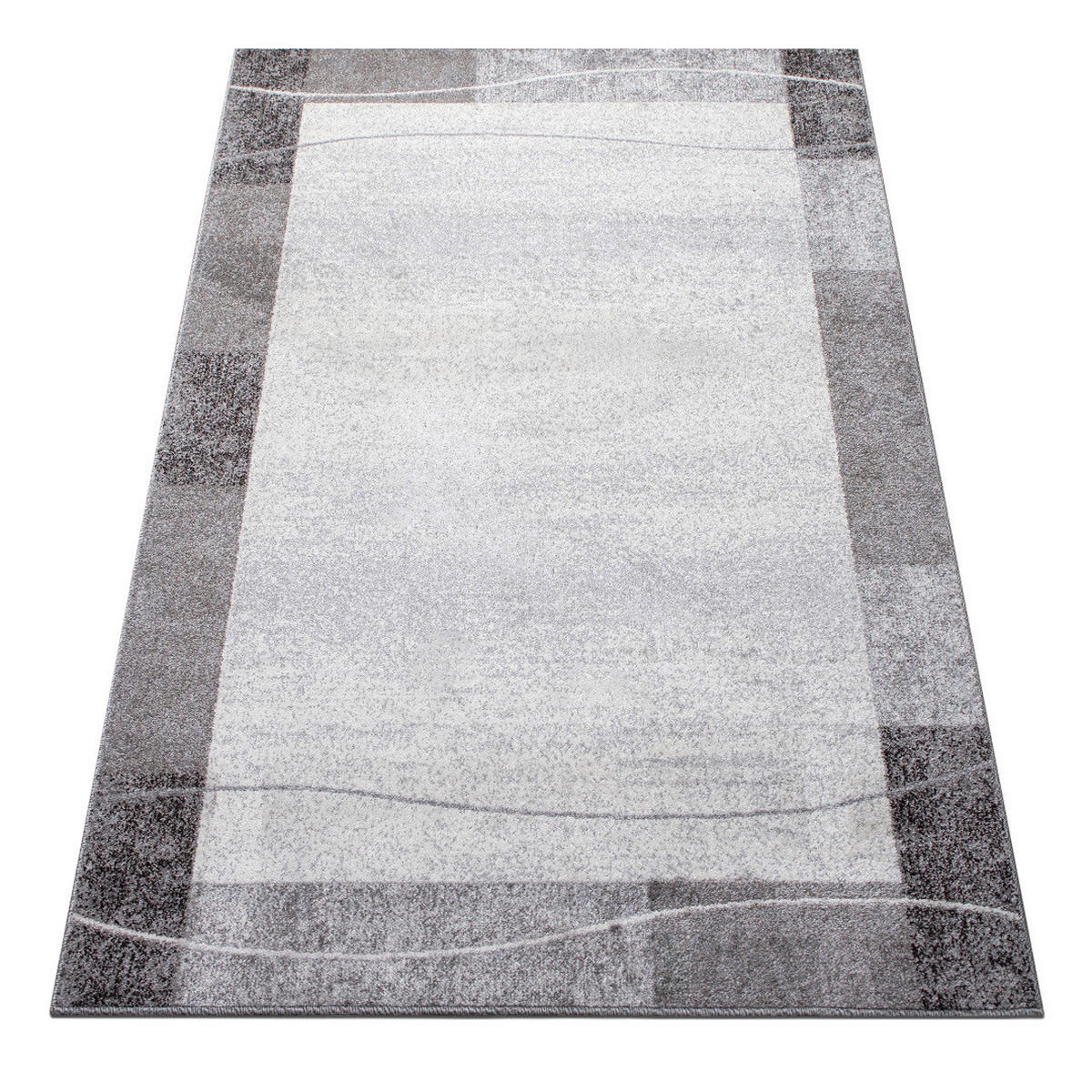 LÄUFER 80/250 cm  - Hellgrau, Design, Kunststoff/Textil (80/250cm) - Novel
