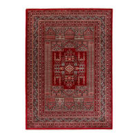 SZŐNYEG   - piros, Design, műanyag/textil (120/170cm)