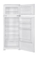 KÜHL-GEFRIER-KOMBINATION EKHTMFSE  - Weiß, Basics, Glas/Kunststoff (54/145/54cm) - Mican