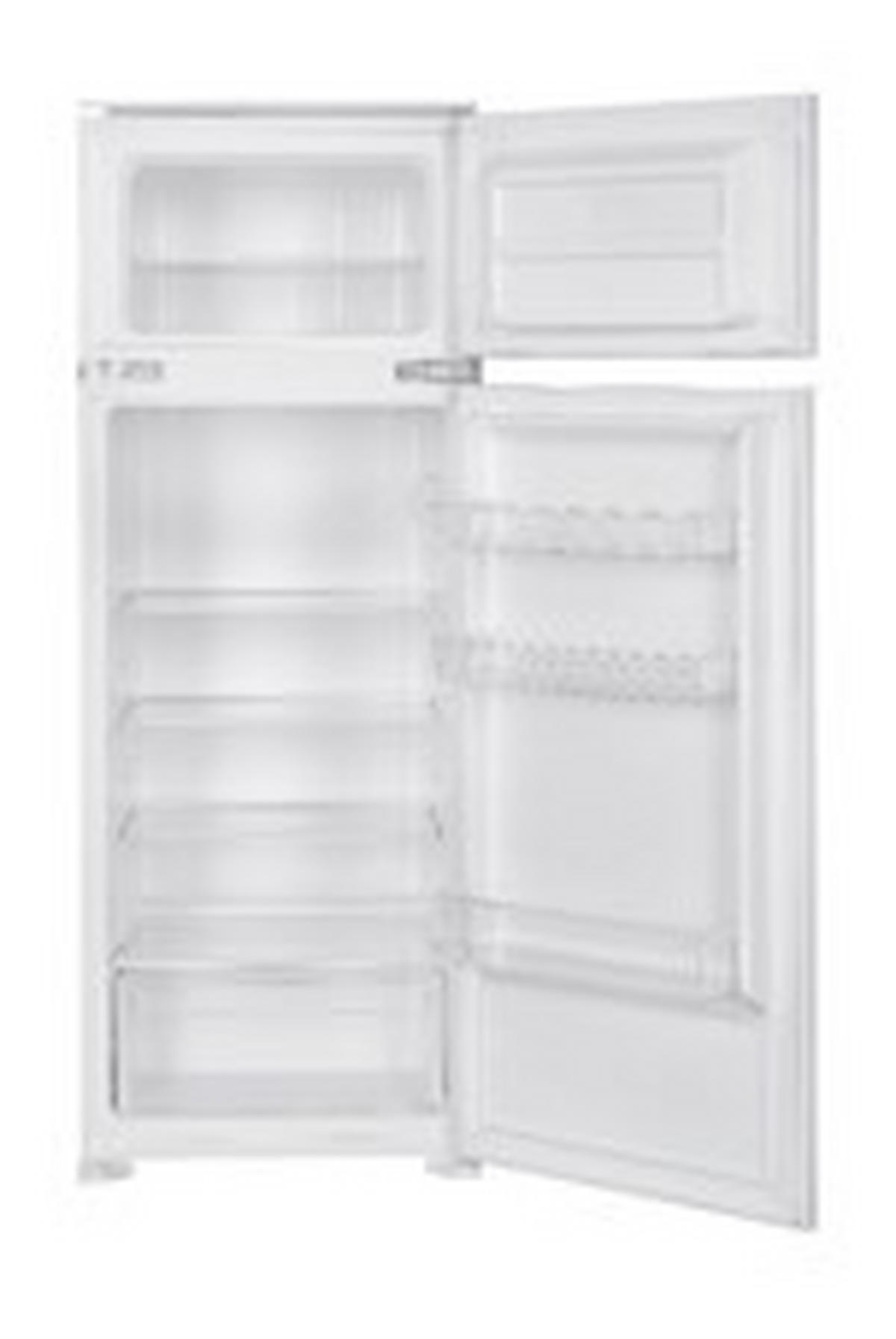 KÜHL-GEFRIER-KOMBINATION EKHTMFSE  - Weiß, Basics, Glas/Kunststoff (54/145/54cm) - Mican
