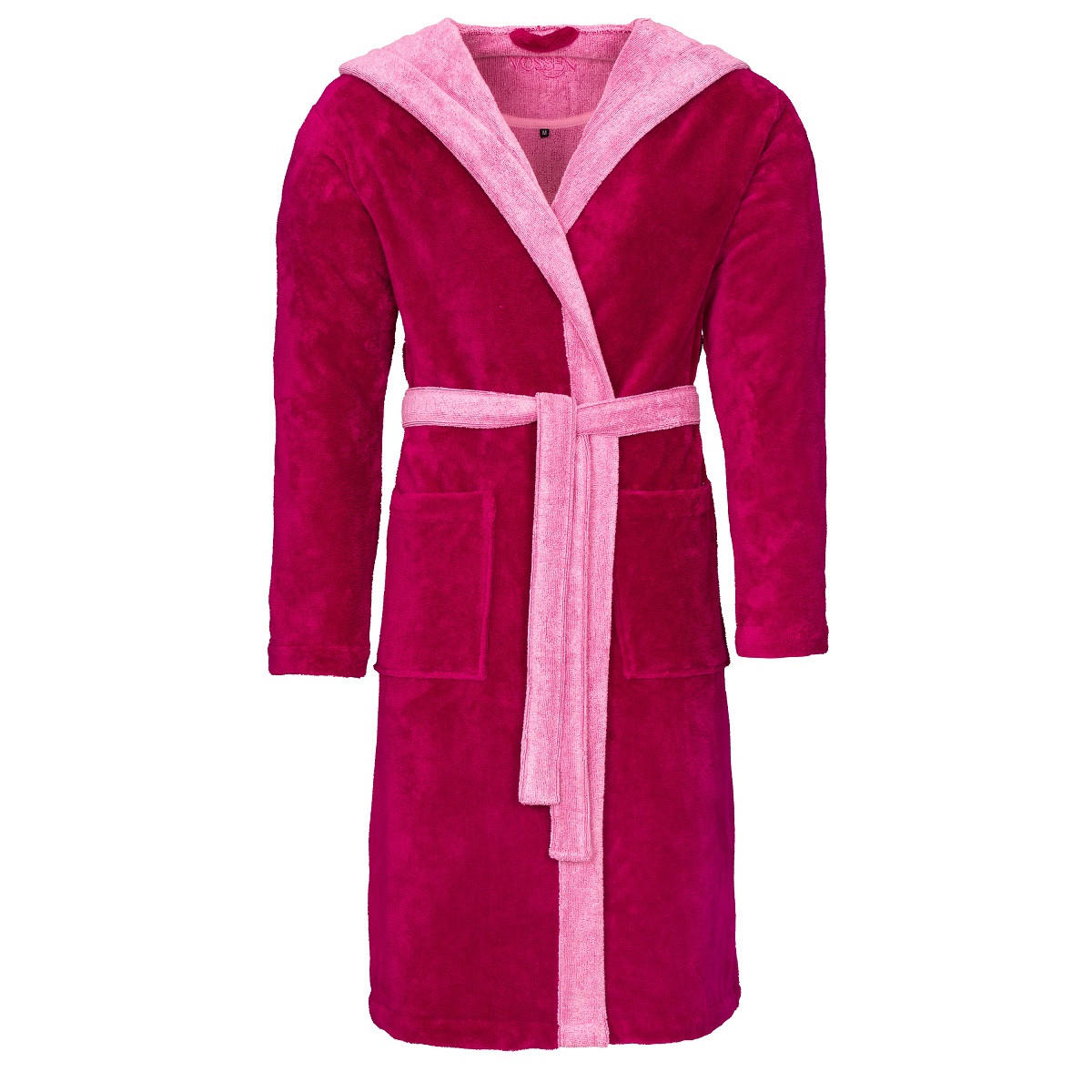 BADEMANTEL S Unisex  - Pink, Basics, Textil (Snull) - Vossen