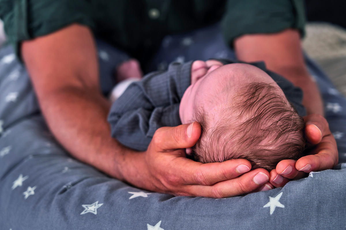 JASTUK ZA DOJENJE  190 cm    Das Original Theraline  - taupe, Basics, tekstil (190cm) - Theraline