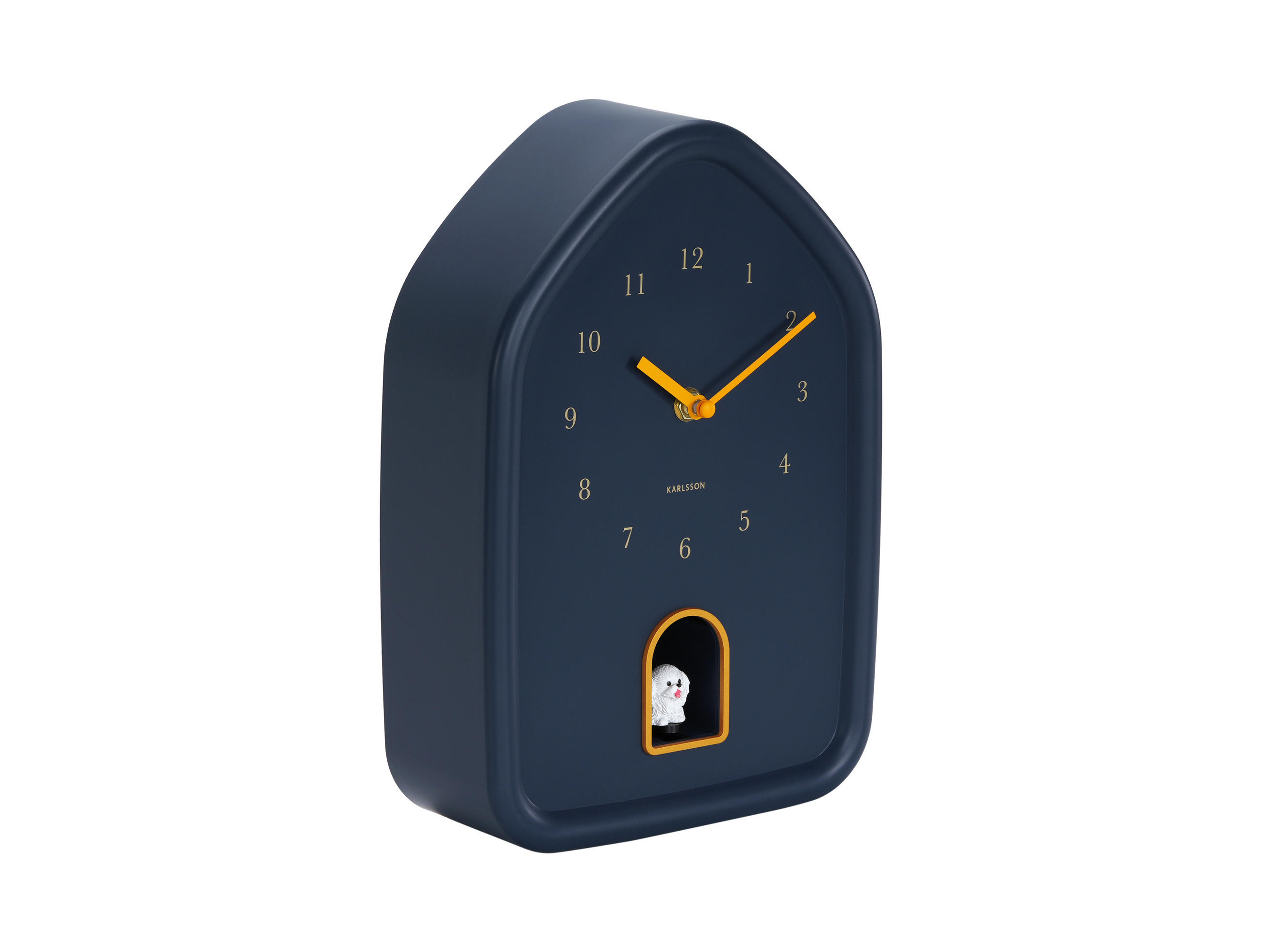 WANDUHR  Blau  - Blau, Basics, Kunststoff (20/29.1cm) - Karlsson