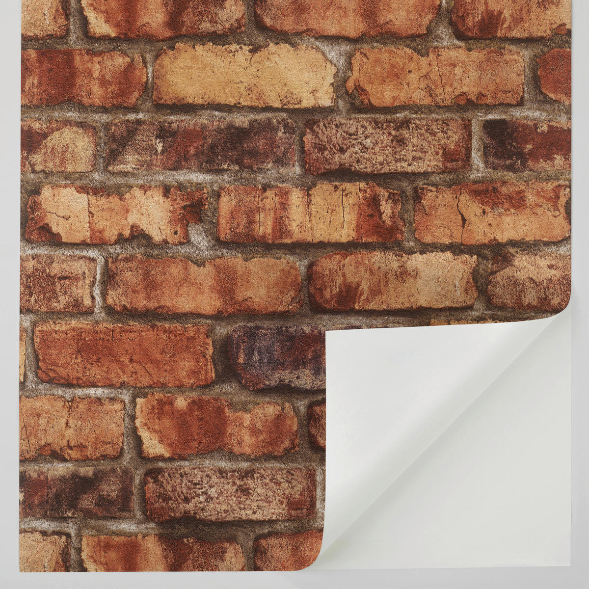 SELBSTKLEBEND 6 m CLAYTON  - Terracotta, Natur, Textil (600/53cm) - Tesa