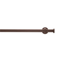VORHANGSTANGE 430 cm  - Rostfarben, KONVENTIONELL, Metall (430cm)