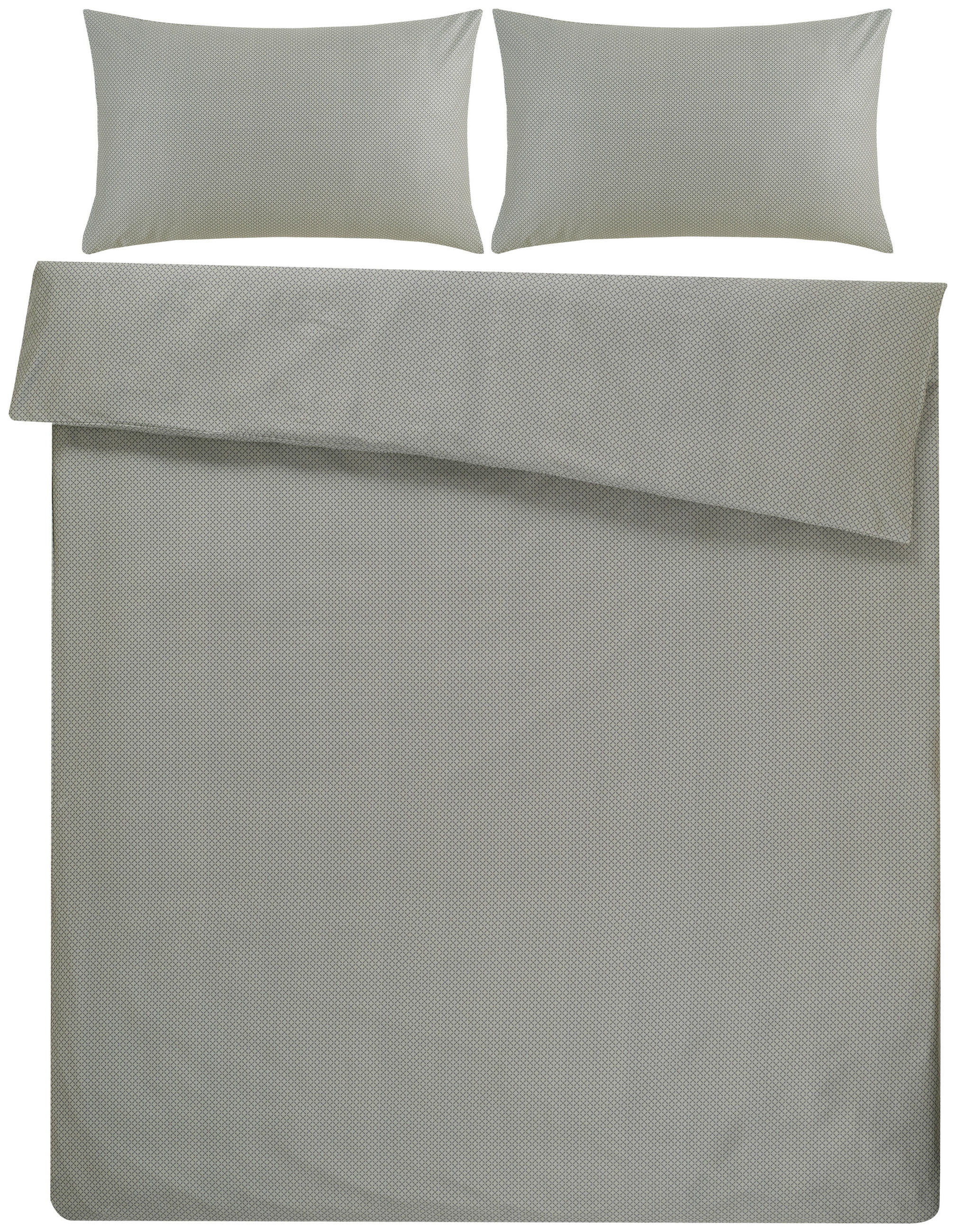 BETTWÄSCHESET Satin 200/210 cm  65 cm/100 cm  - Mintgrün, Basics, Textil (200/210cm) - Ambiente