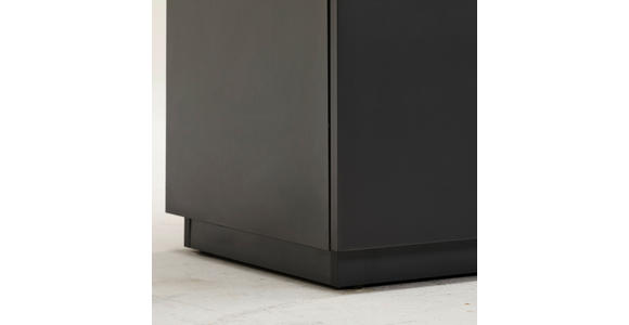 KOMMODE  in 90/105/42 cm  - Eichefarben/Graphitfarben, KONVENTIONELL, Holzwerkstoff (90/105/42cm) - Carryhome