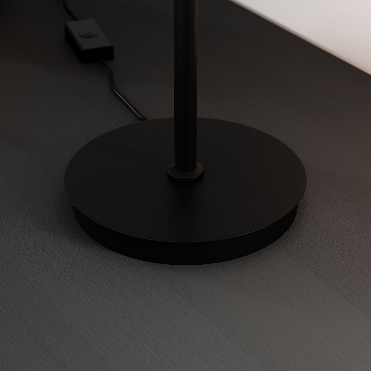 LED-TISCHLEUCHTE Easy 28/60 cm  - Schwarz/Kupferfarben, Design, Glas/Kunststoff (28/60cm) - Dieter Knoll
