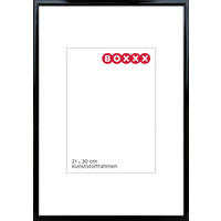 BILDERRAHMEN in Schwarz  - Schwarz, Basics, Glas/Kunststoff (22,3/31/1,4cm) - Boxxx
