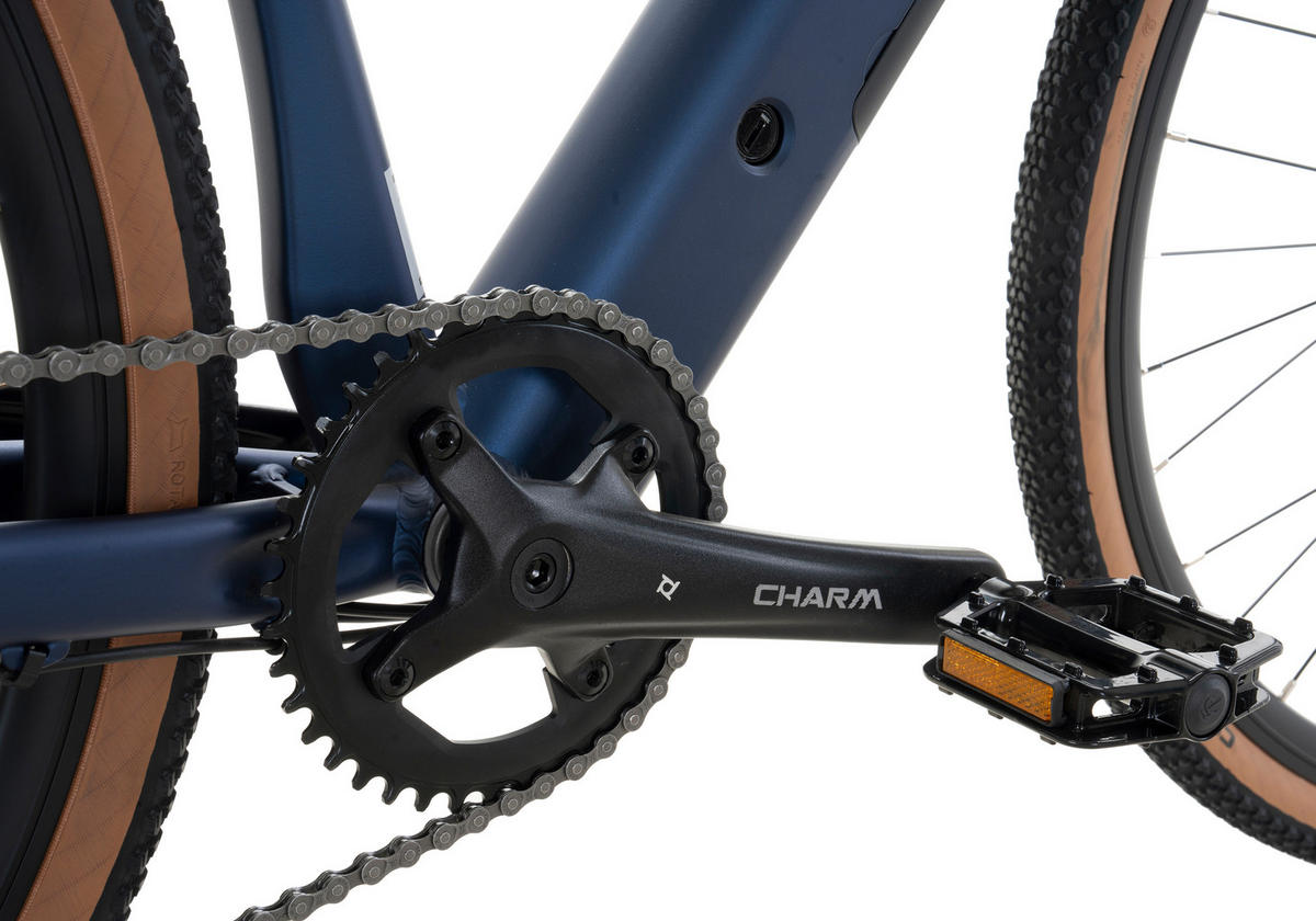 ELEKTROFAHRRAD E-Gravel 28 Zoll  - Dunkelblau, Basics, Metall (180/70/100cm)