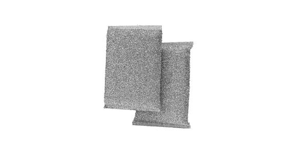 KOMBISCHWAMM - Grau, Basics, Kunststoff (12/8,5/2,5cm) - Homeware