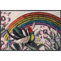 FUßMATTE  50/75 cm  Beige  - Beige, ROMANTIK / LANDHAUS, Kunststoff/Textil (50/75cm) - wash+dry