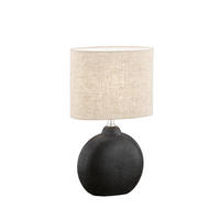 BORDSLAMPA Foro 23/13/36 cm   - sandfärgad/svart, Klassisk, plast/keramik (23/13/36cm)