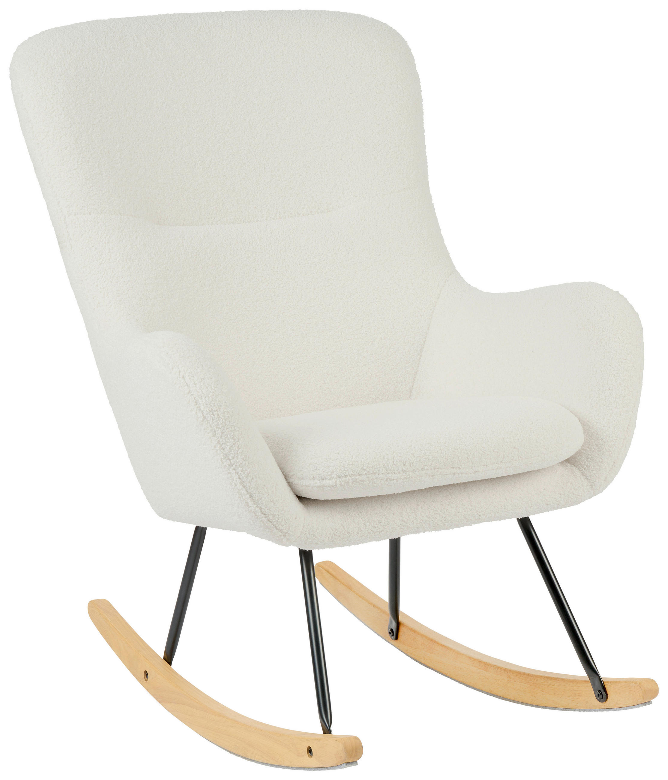 STILLSTUHL - Schwarz/Weiß, Trend, Holz/Textil (74,5/99/80,5cm) - Jimmylee