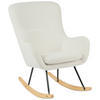 STILLSTUHL - Schwarz/Weiß, Trend, Holz/Textil (74,5/99/80,5cm) - Jimmylee
