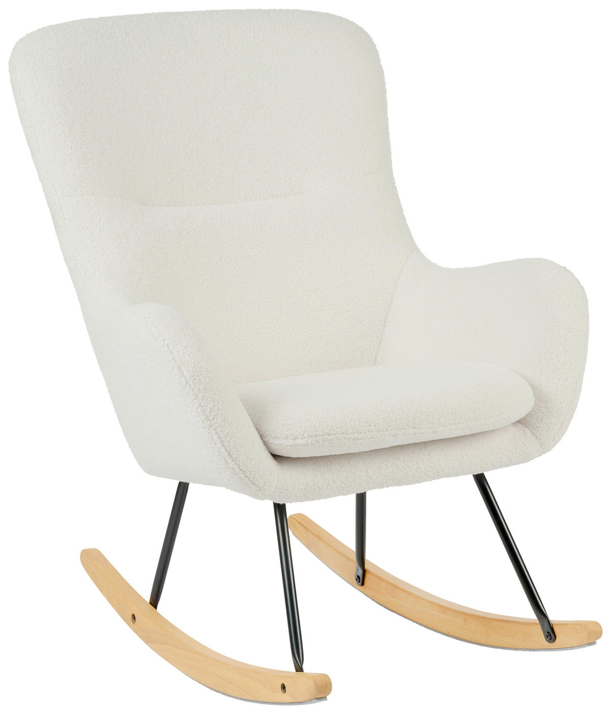 STILLSTUHL - Schwarz/Weiß, Trend, Holz/Textil (74,5/99/80,5cm) - Jimmylee