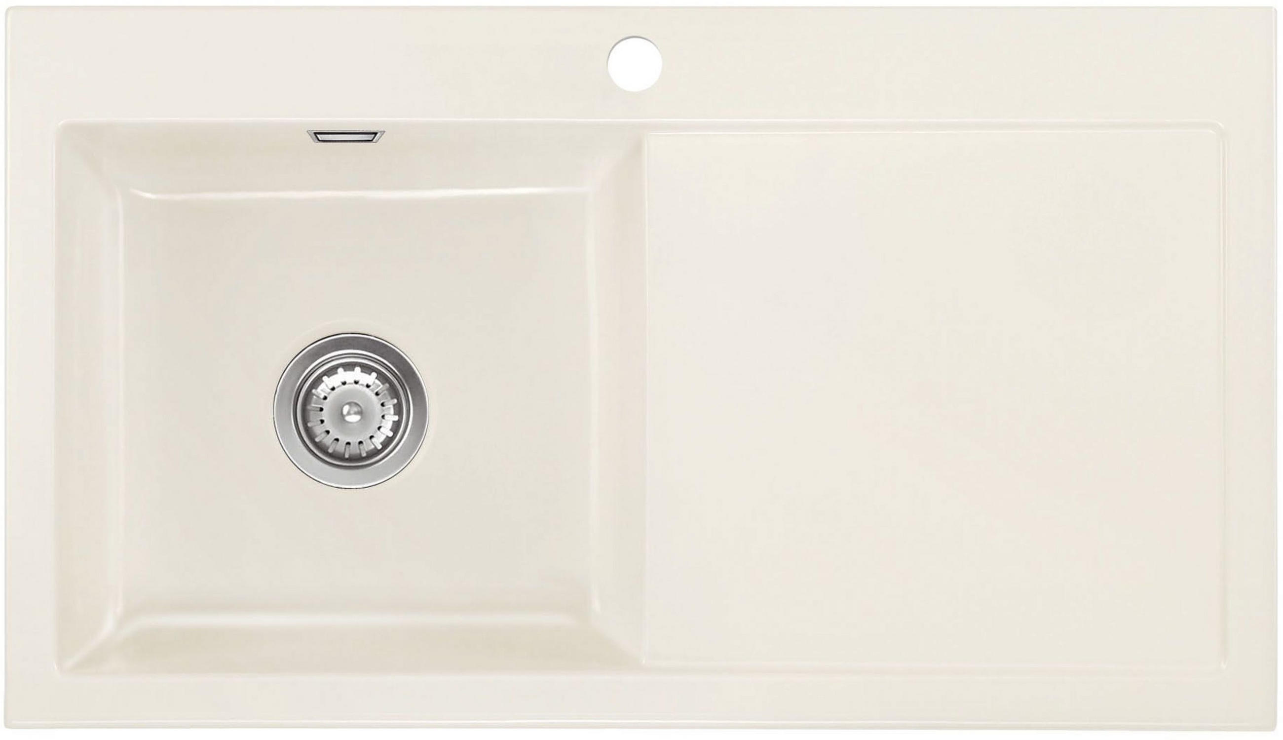 SPÜLE Mera 90 / 50750110  - Magnolie, Basics, Keramik (90/20/51cm) - Systemceram