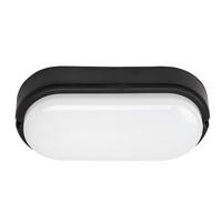ZUNANJA STROPNA SVETILKA  Hort  20/10 cm           - črna/bela, Basics, umetna masa (20/10cm)