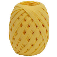 GESCHENKBAND  - Gelb, Basics, Papier (0,7cm)