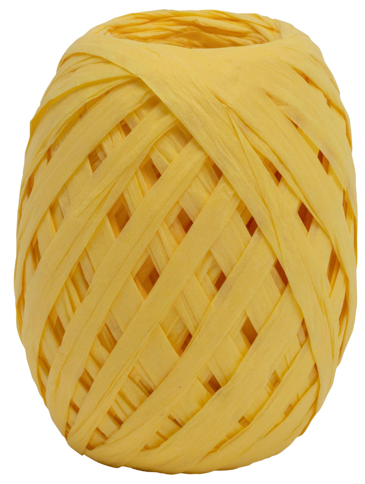 GESCHENKBAND  - Gelb, Basics, Papier (0,7cm)