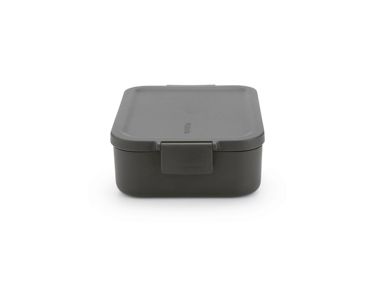 KRABIČKA NA OBĚD  - tmavě šedá, Basics, plast (20/5.5/13.5cm) - Brabantia