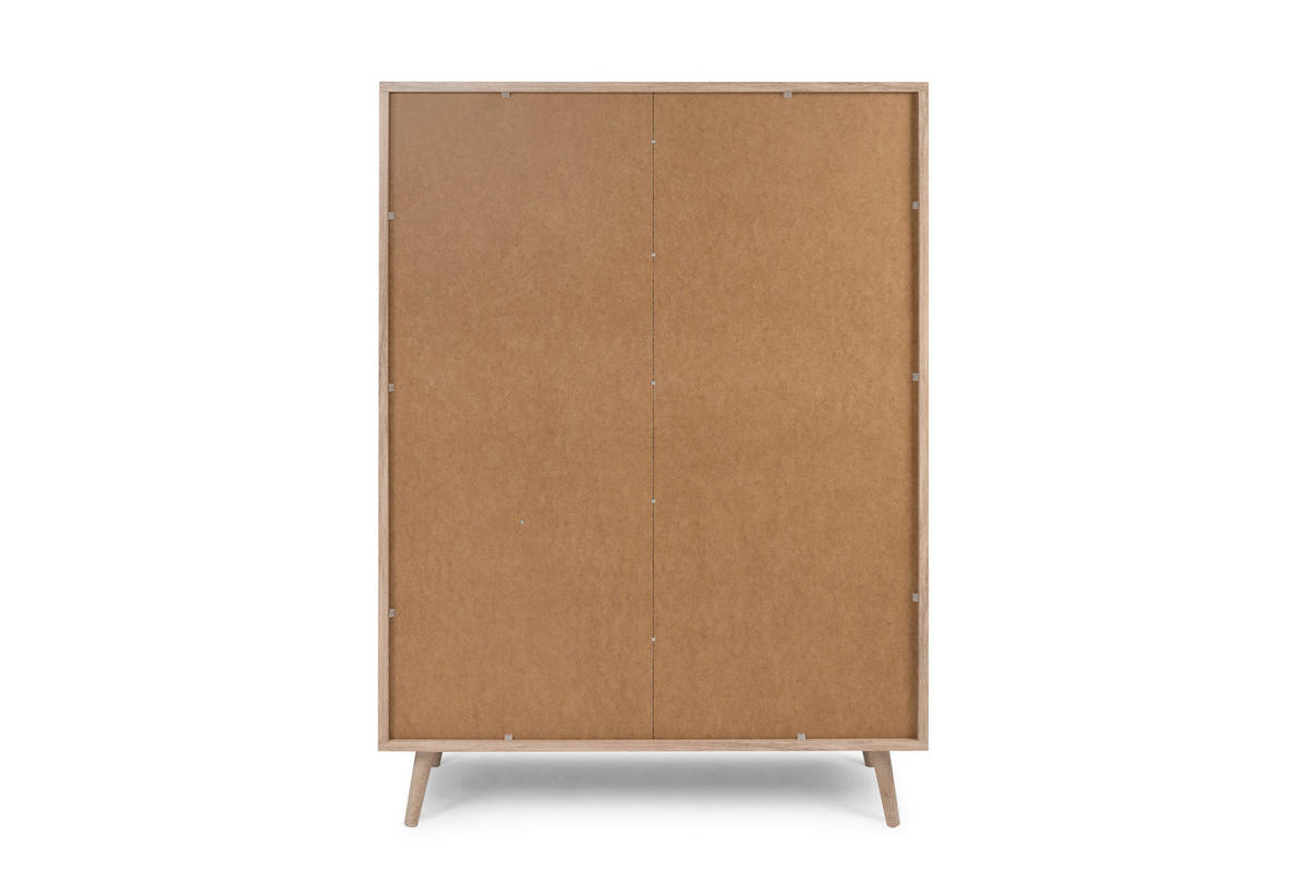 HIGHBOARD  in 101,5/139/40 cm  - Sonoma Eiche, Natur, Glas/Holz (101,5/139/40cm) - MID.YOU